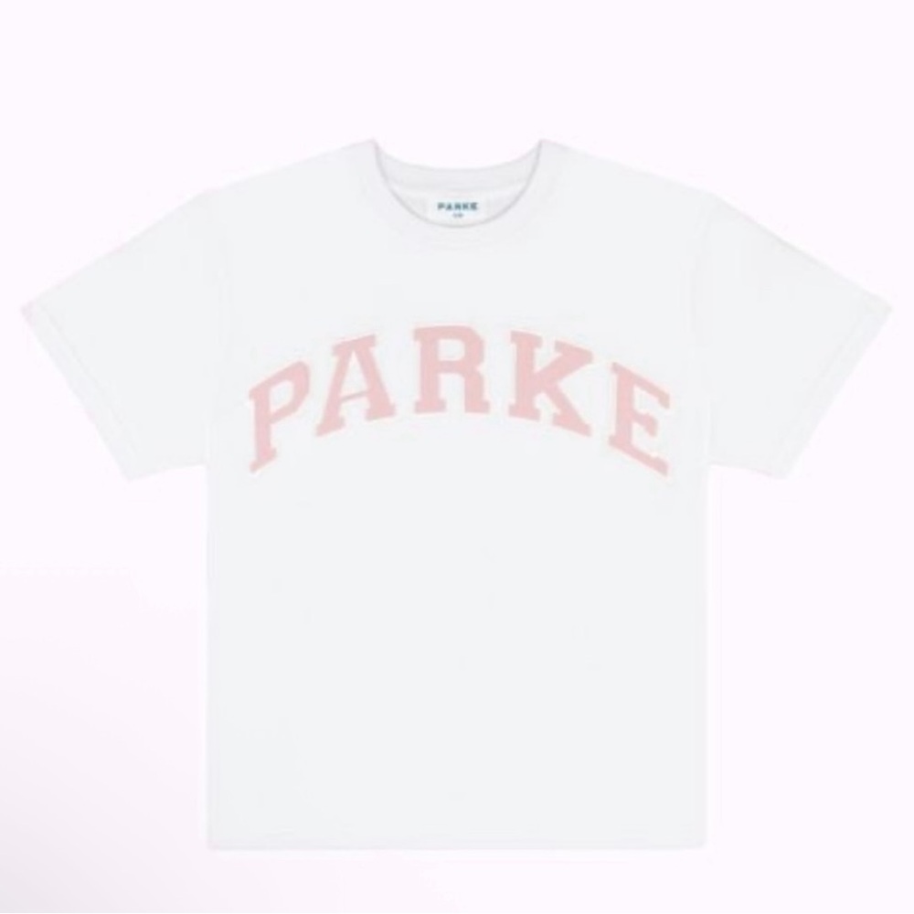 PARKE White And Pink T-shirt. Size XXL. New! - Picture 4 of 4